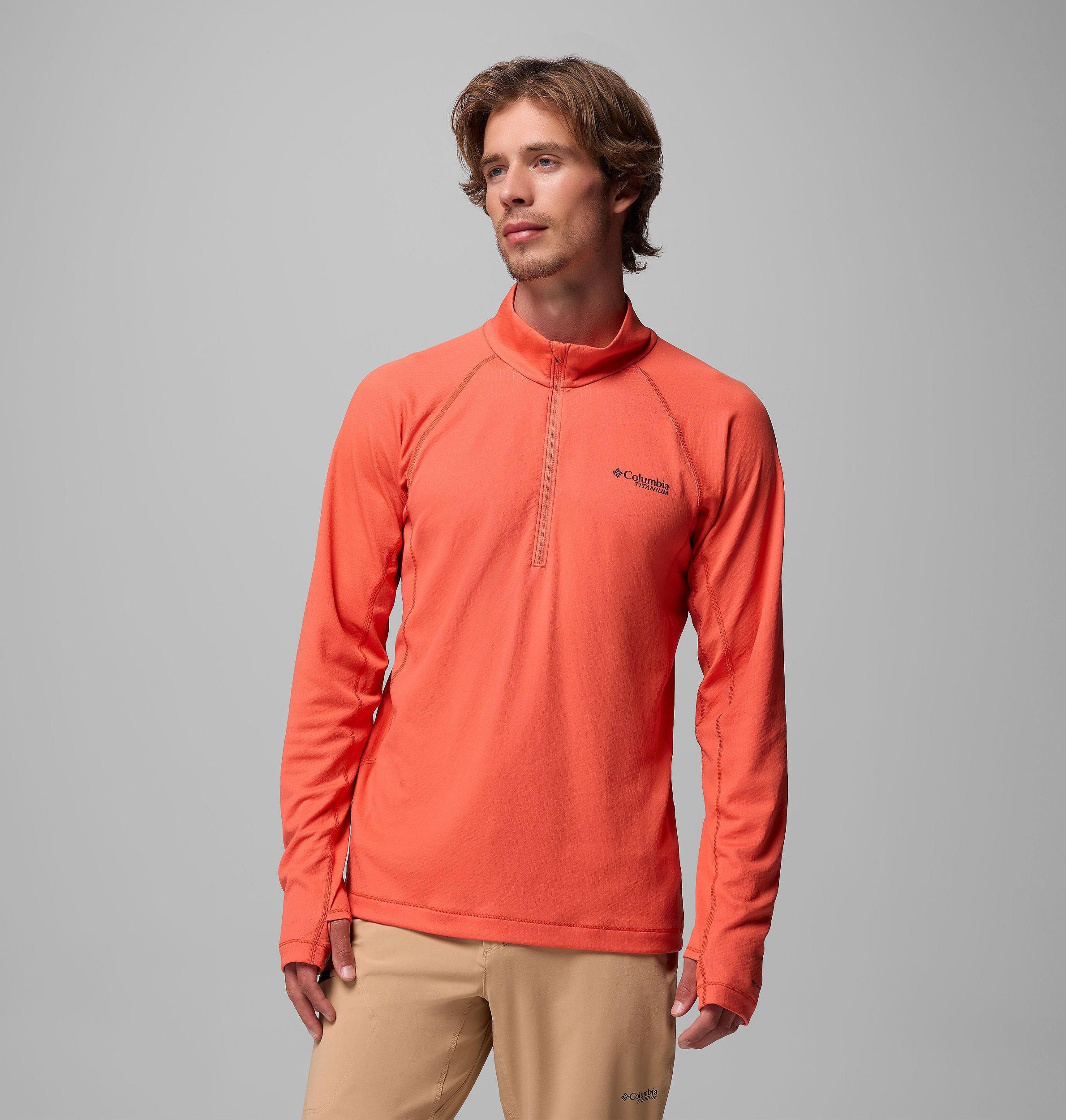 Columbia Mens DriVenture Half Zip Shirt - Tall- Product Image