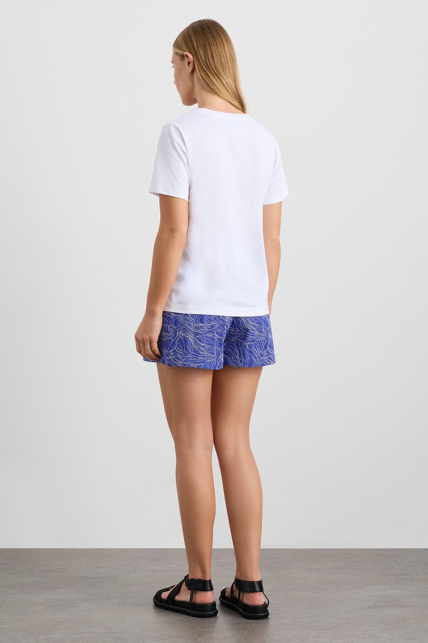 V Neck Jersey Tee 197 Product Image