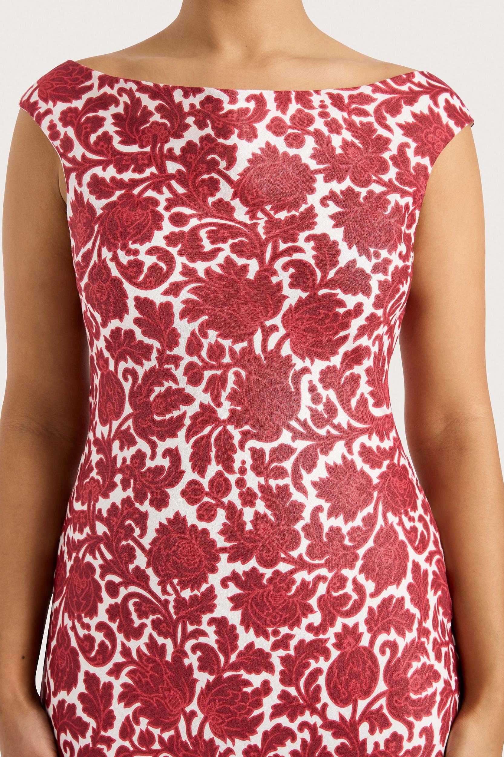 Ilride Maxi Dress Heuchera Print - Final Sale Product Image