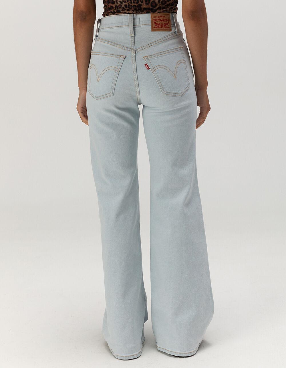 LEVI'S Ribcage Bell Womens Jeans - Perfect Match - LIGHT WASH Product Image