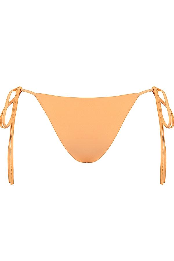 Santorini  light orange tie side bikini bottom Product Image