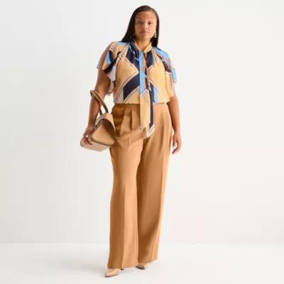 Worthington Womens Straight Plus Trouser Product Image