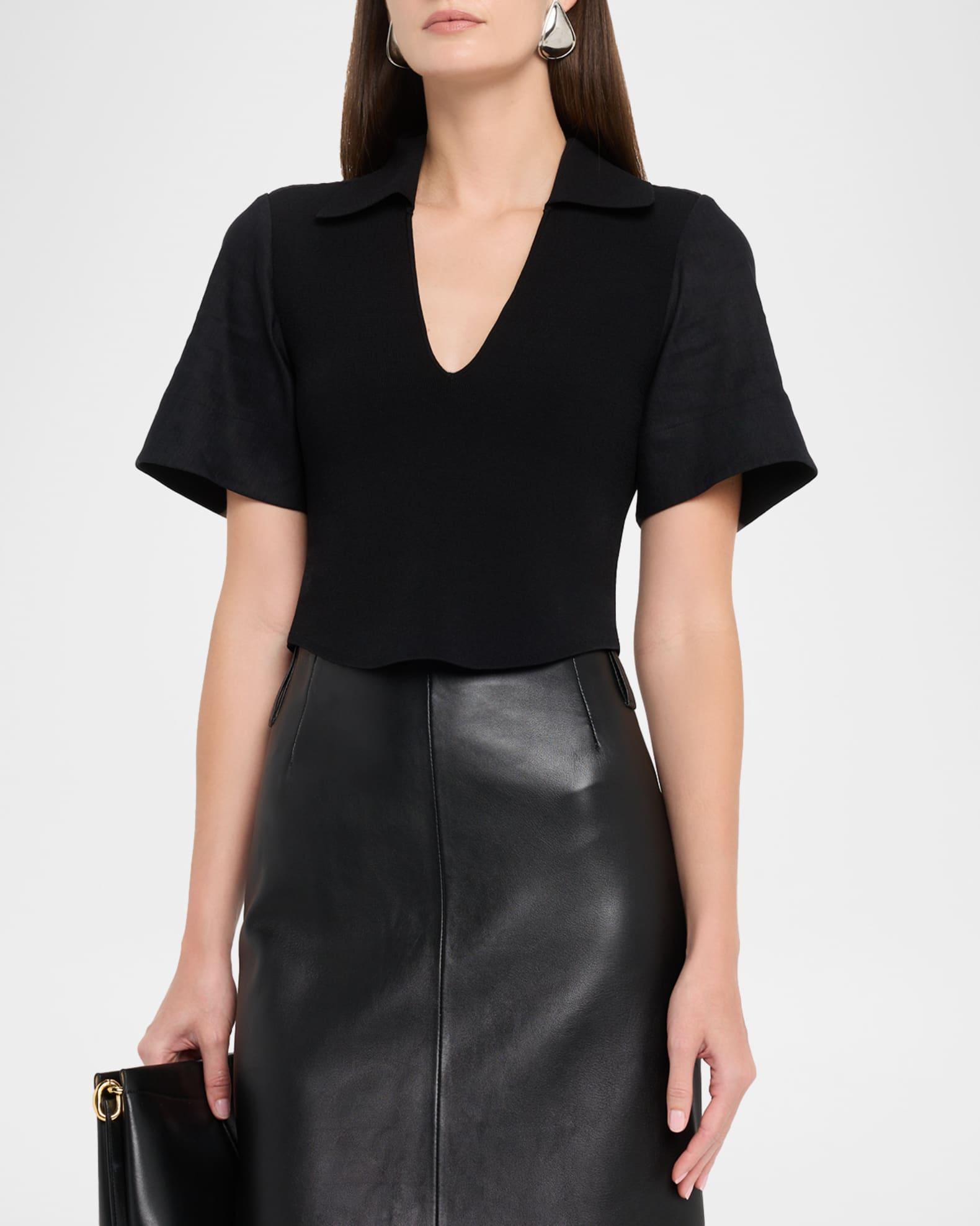 Lizzie Short-Sleeve Combo Top Product Image