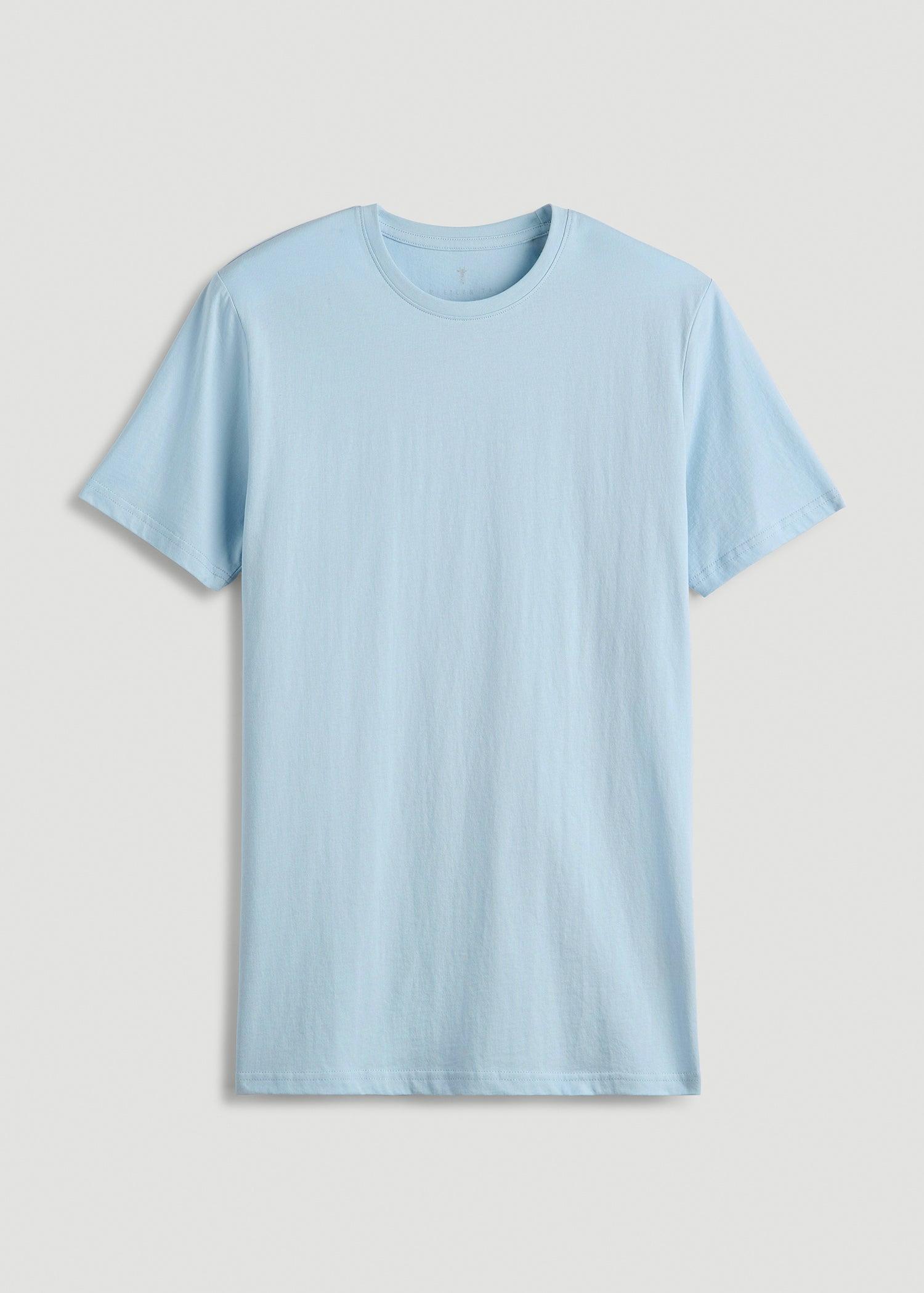 The Everyday REGULAR-FIT Crewneck Tall Men's T-Shirt in Ice Blue Product Image