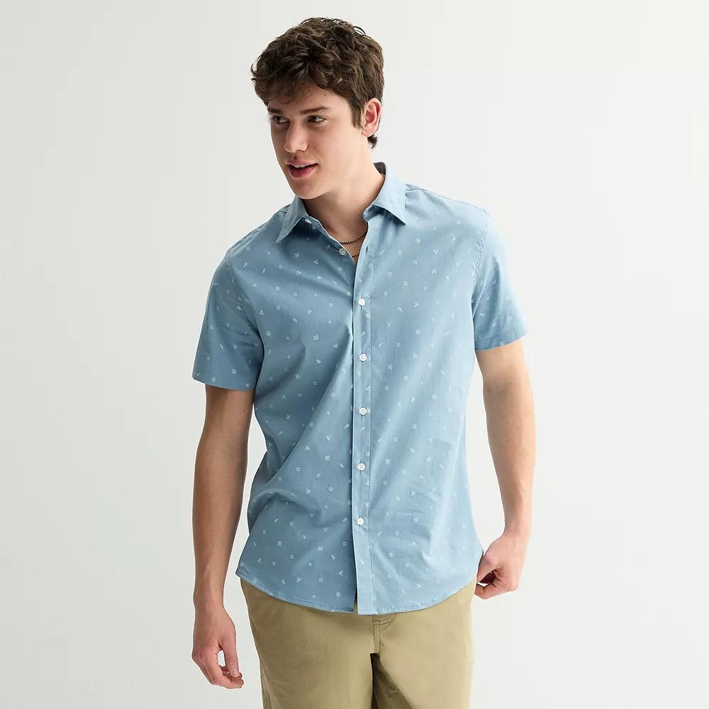 Men's Sonoma Goods For Life® Short Sleeve Performance Shirt,  Product Image