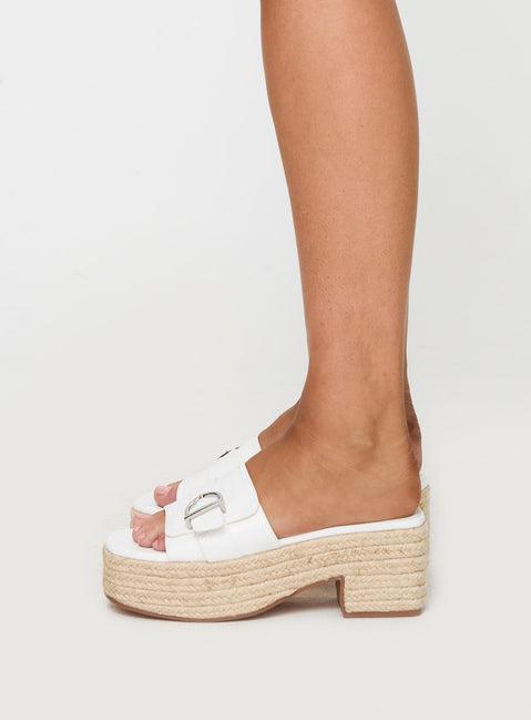 Brook Heels White Product Image