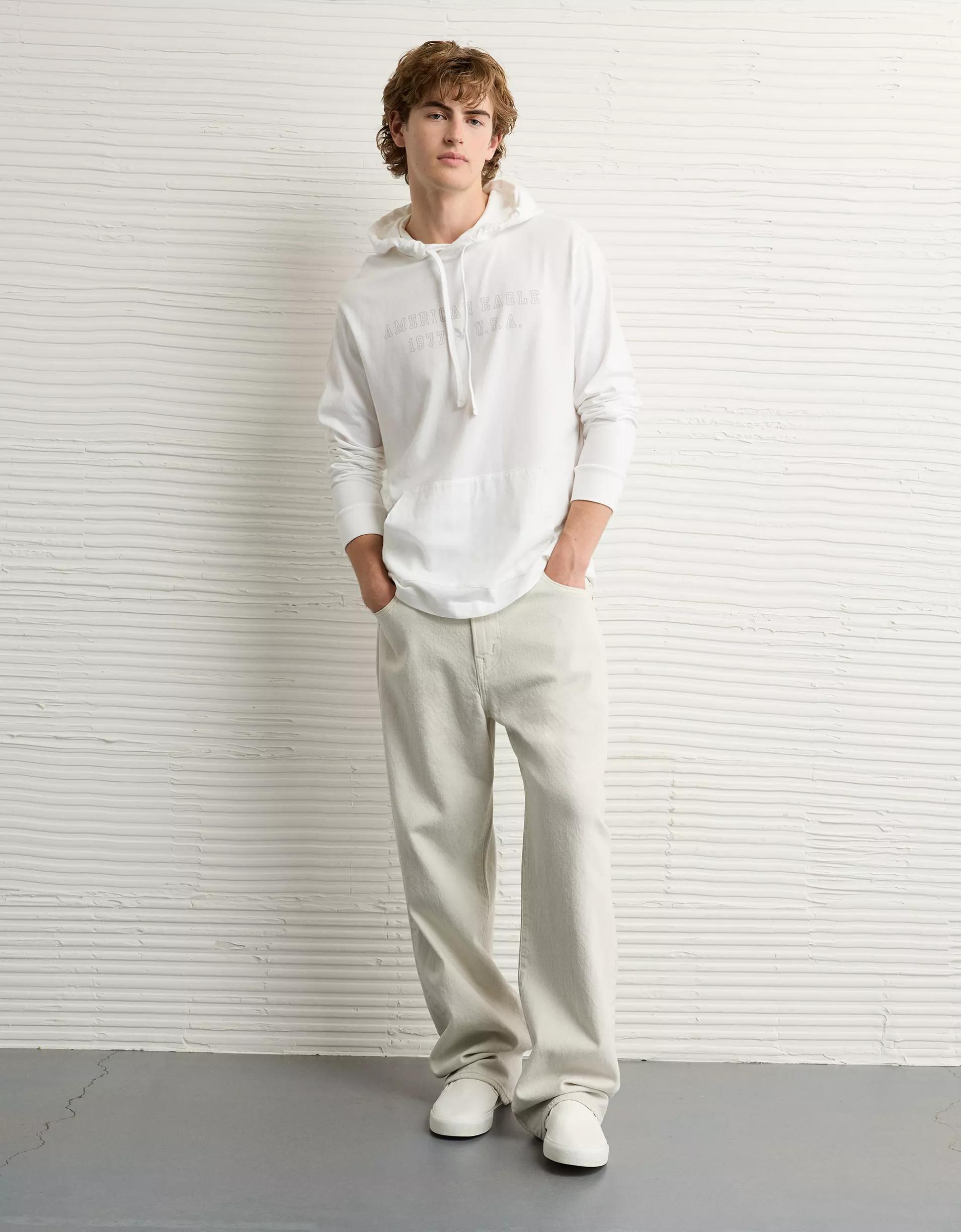 AE Icon Logo Graphic Hoodie T-Shirt Product Image