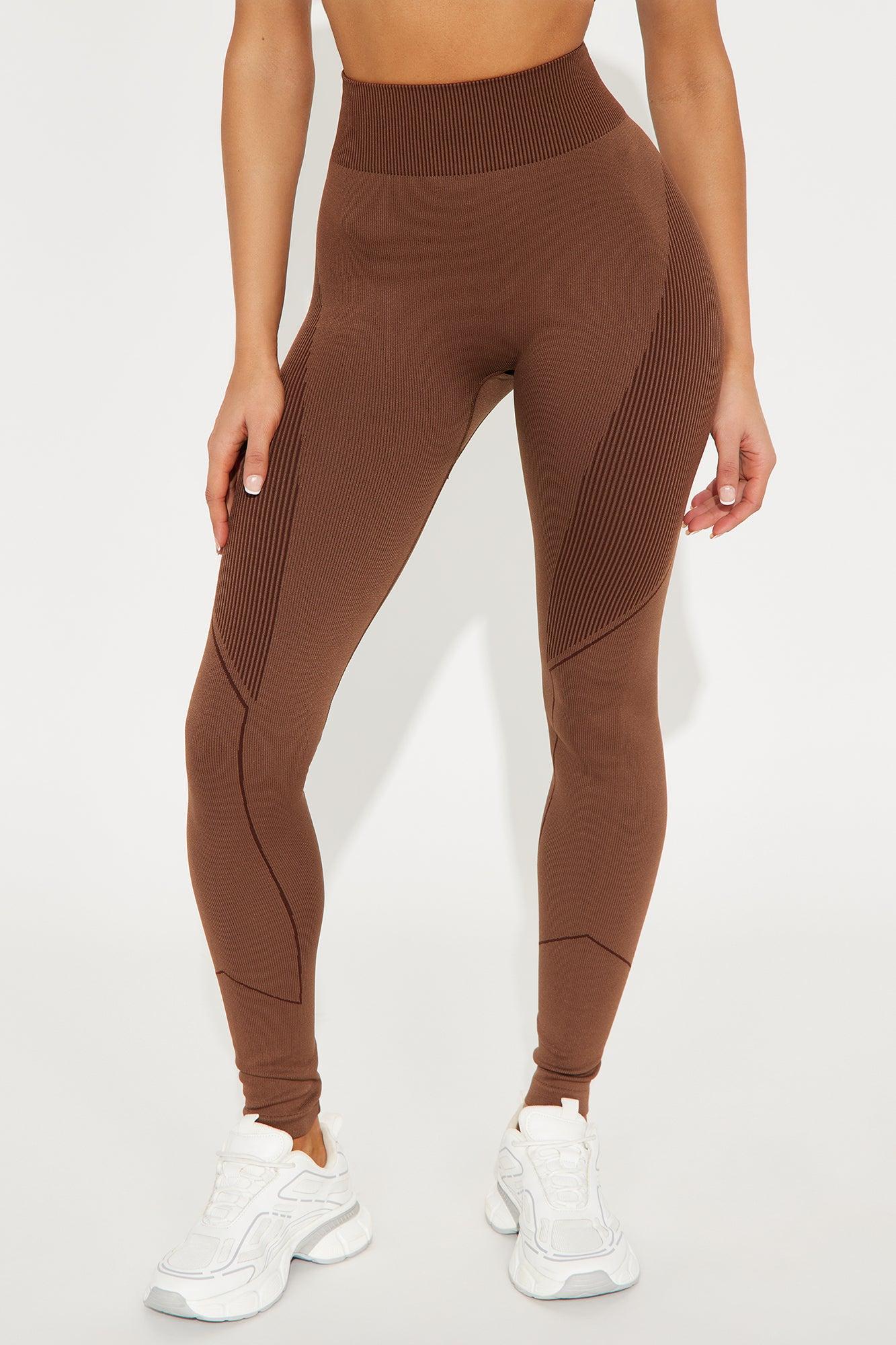 Your Next Move Seamless Active Legging - Mocha Product Image