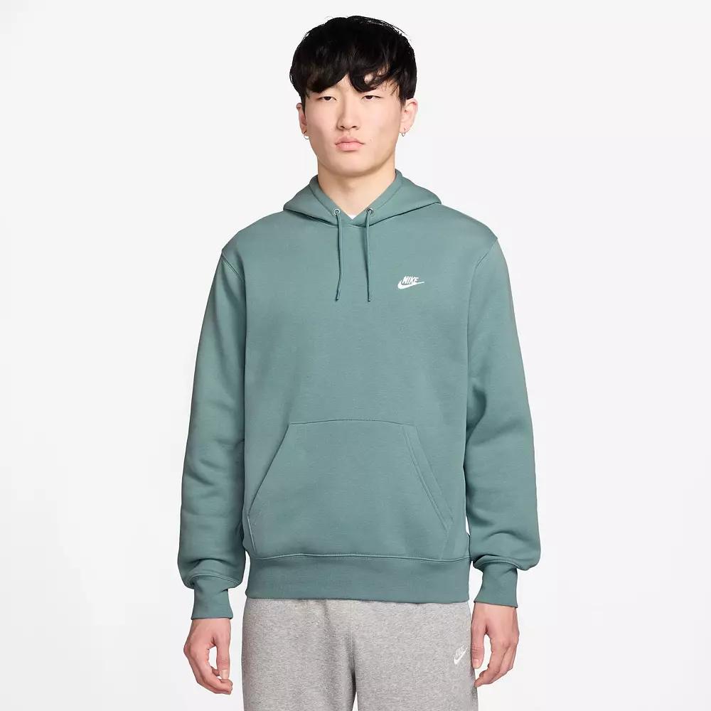 Big & Tall Nike Club Pull-Over Fleece Hoodie, Men's,  Product Image