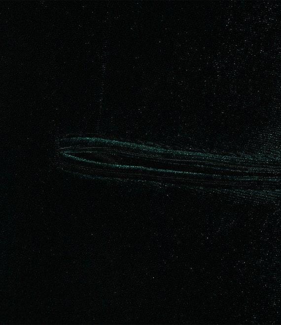 Alex Marie Stretch Velvet High Rise Flat Front Flare Long Length Coordinating Pant Product Image