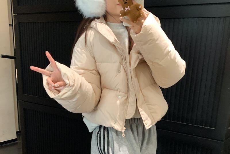 High Waist Striped Bow Accent Loose-Fit Wide-Leg Sweatpants Product Image