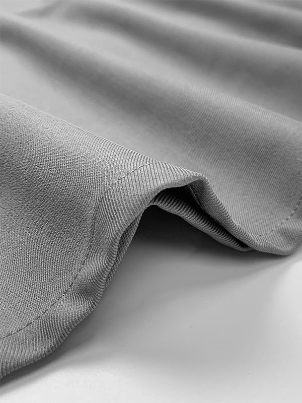 Loose Short Sleeves Solid Color Zipper V-Neck Blouses&Shirts Tops Product Image