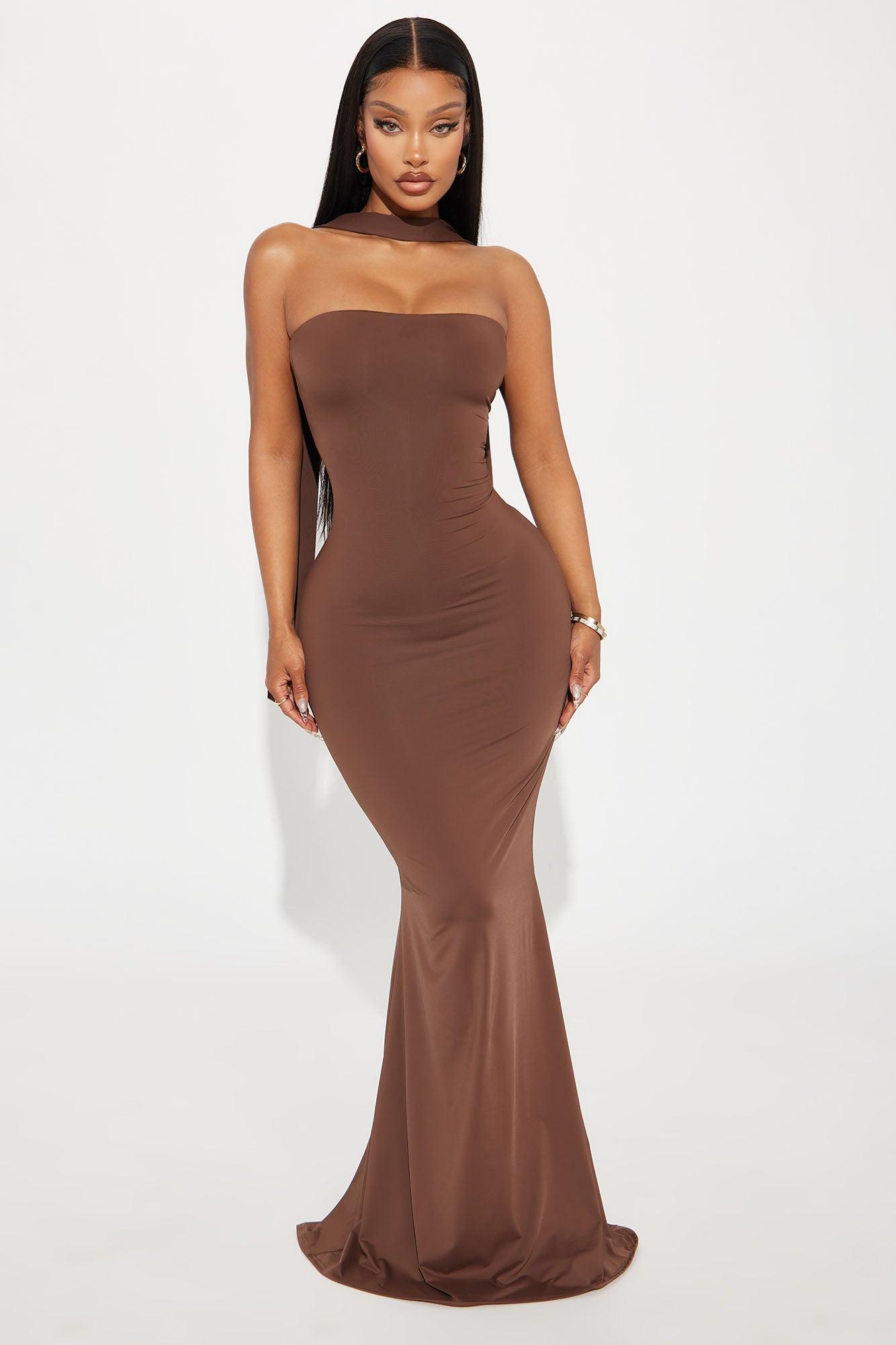 Diana Strapless Maxi Dress - Coco Product Image