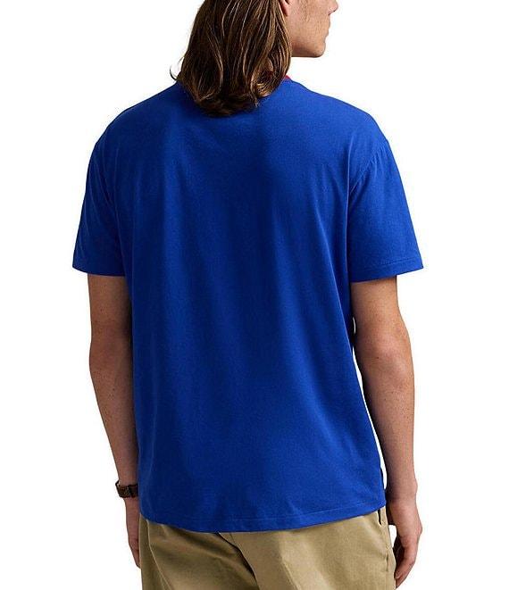 Polo Ralph Lauren Classic Fit Letterman-Logo Short Sleeve T-Shirt Product Image