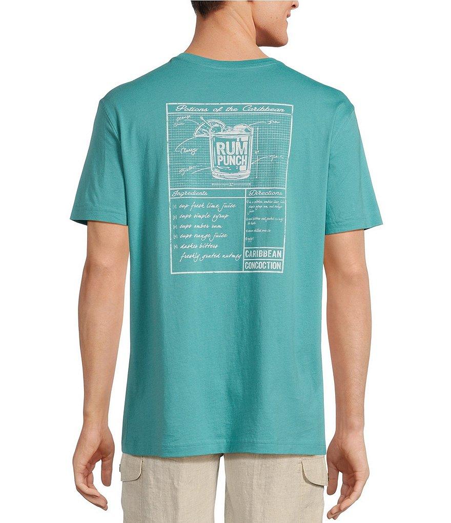 Caribbean Rum Punch Short Sleeve Graphic T-Shirt Product Image