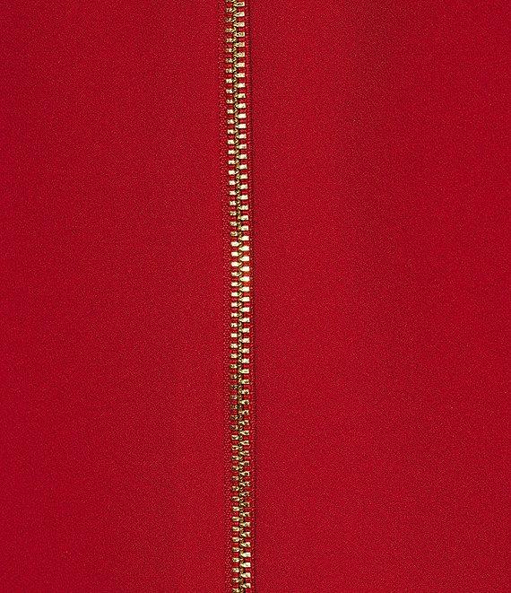 Investments Scuba Crepe Sleeveless Fit And Flare Dress Product Image