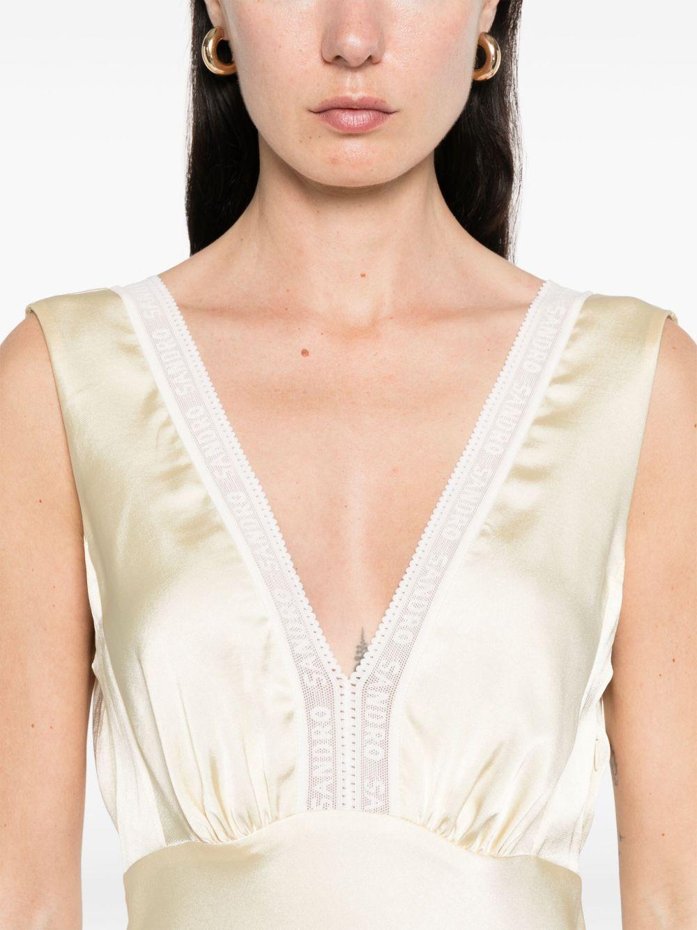 satin midi dress Product Image