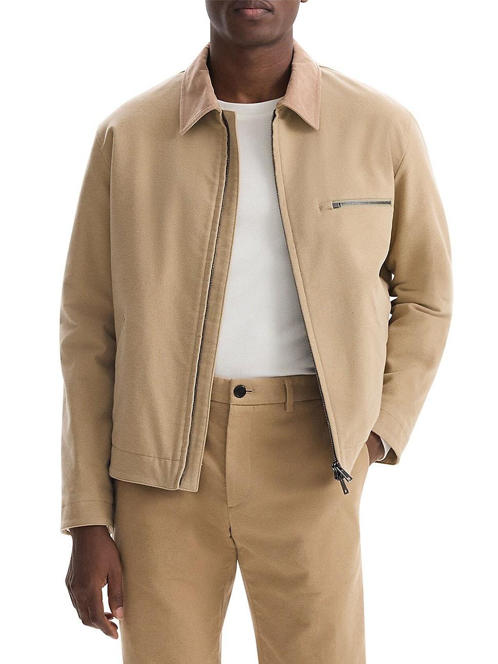 Mens Stretch Cotton Twill Workwear Jacket Product Image