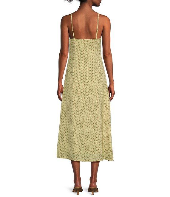 Things Between Sleeveless Floral Midi Dress Product Image