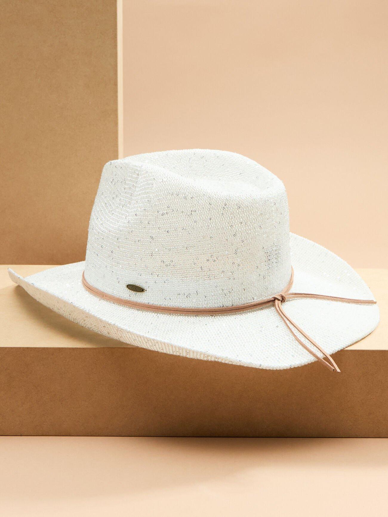 Harper Sequin Cowboy Hat Product Image