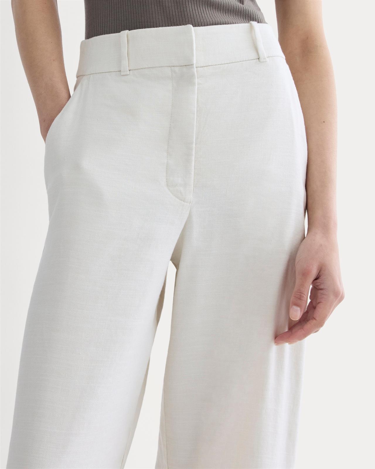 Womens Wide-Leg Pant in Stretch Linen by Everlane Product Image
