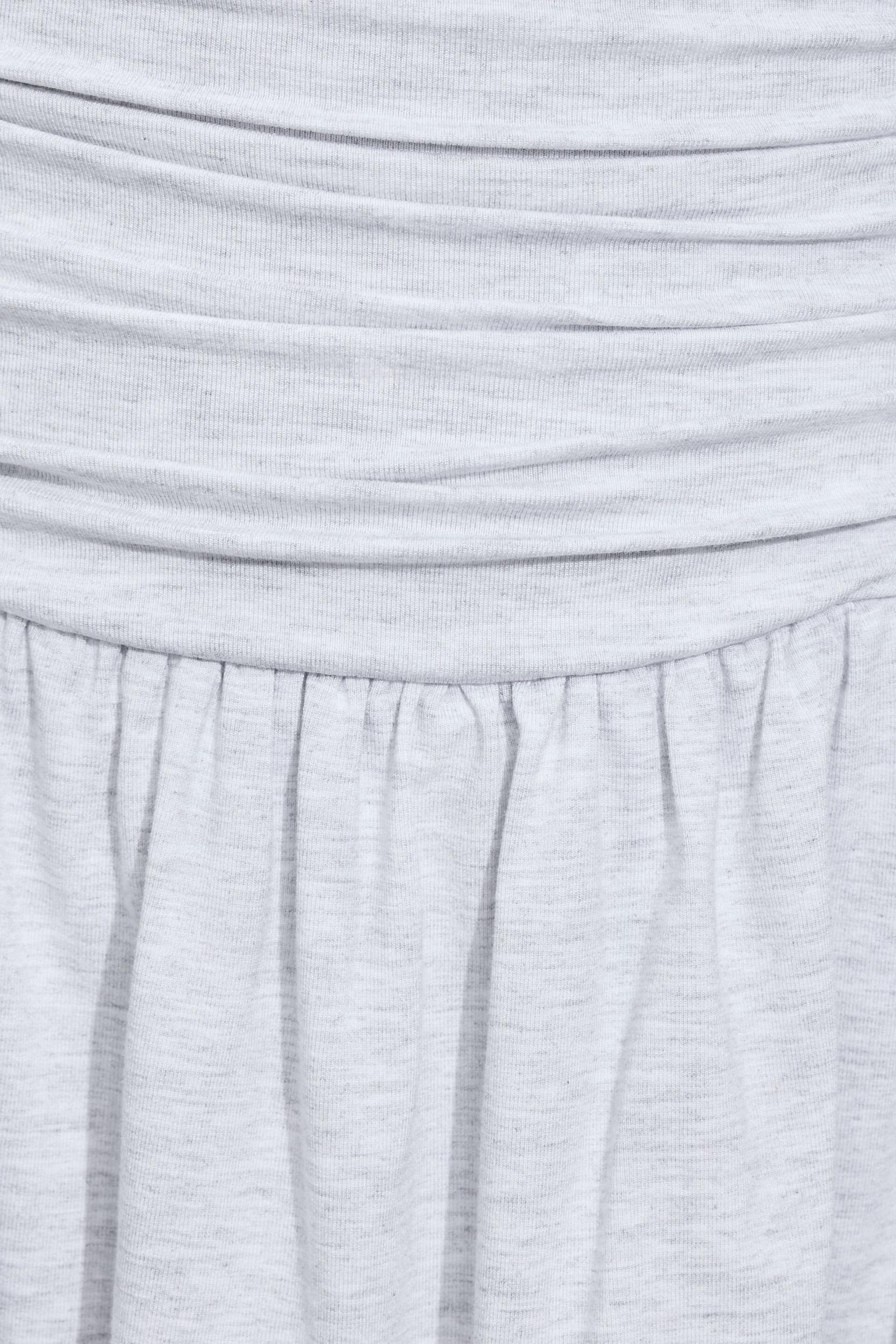 Flirty Hem Tube Romper Dress Product Image