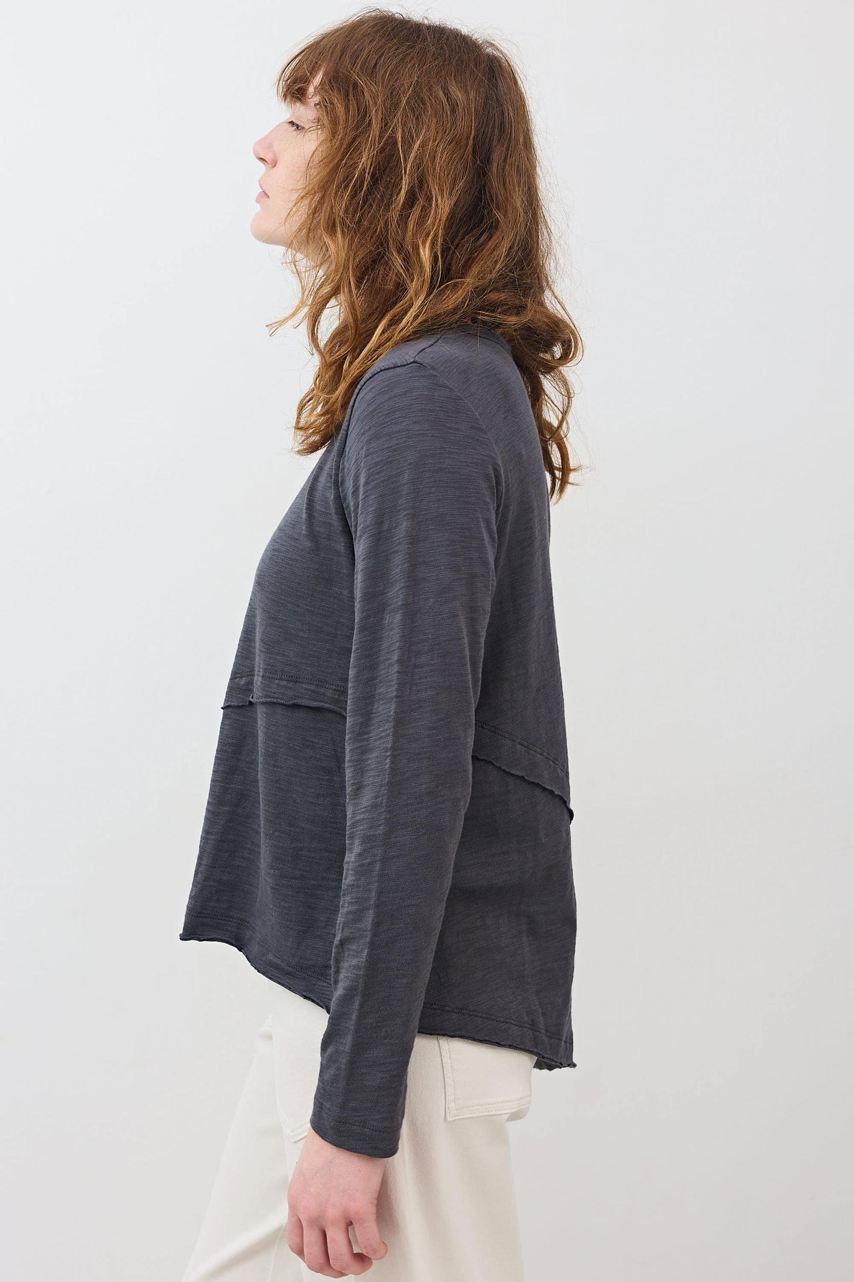Inner Glow Asymmetric Long Sleeve Top Product Image