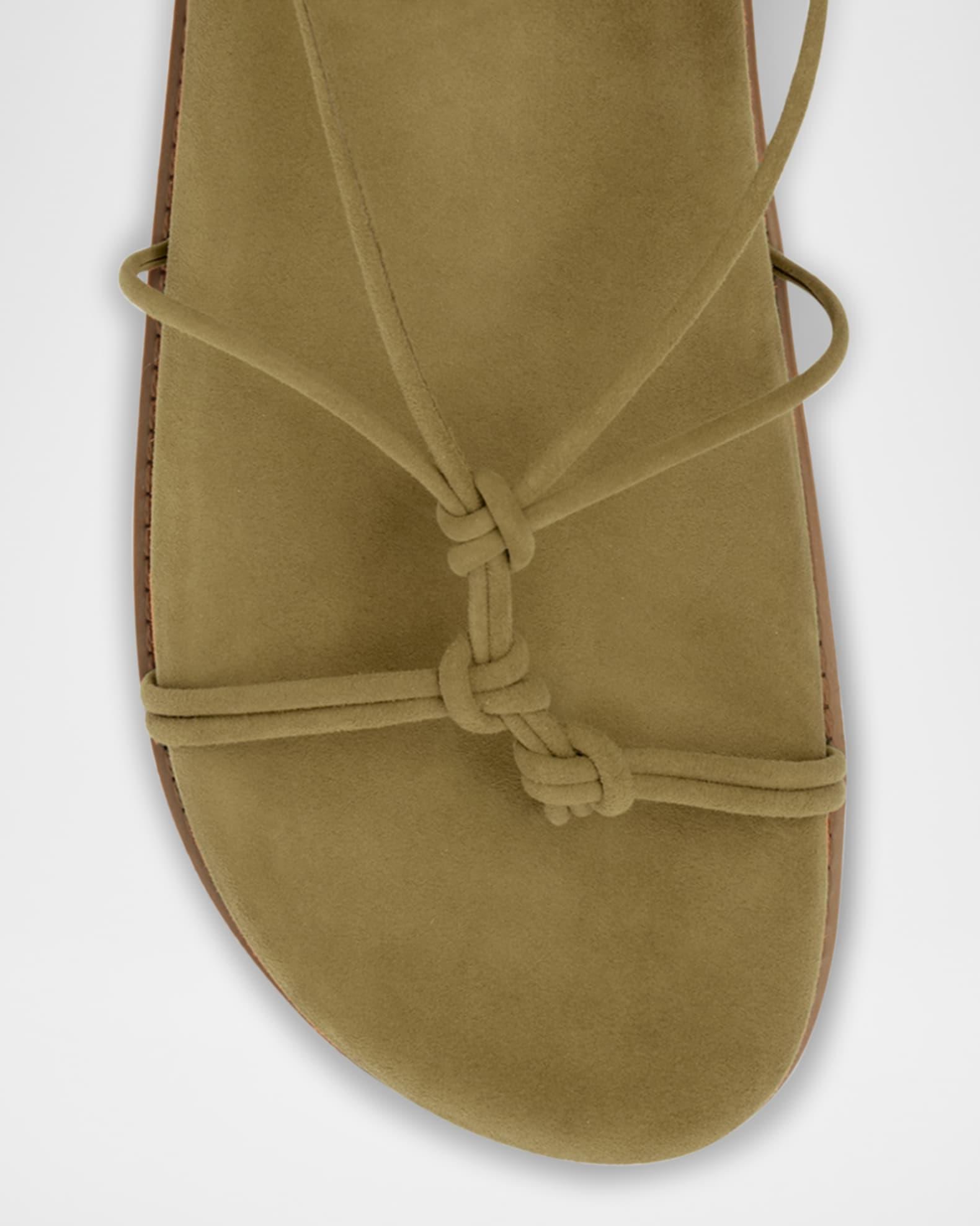 Calabria Strappy Suede Sporty Sandals Product Image