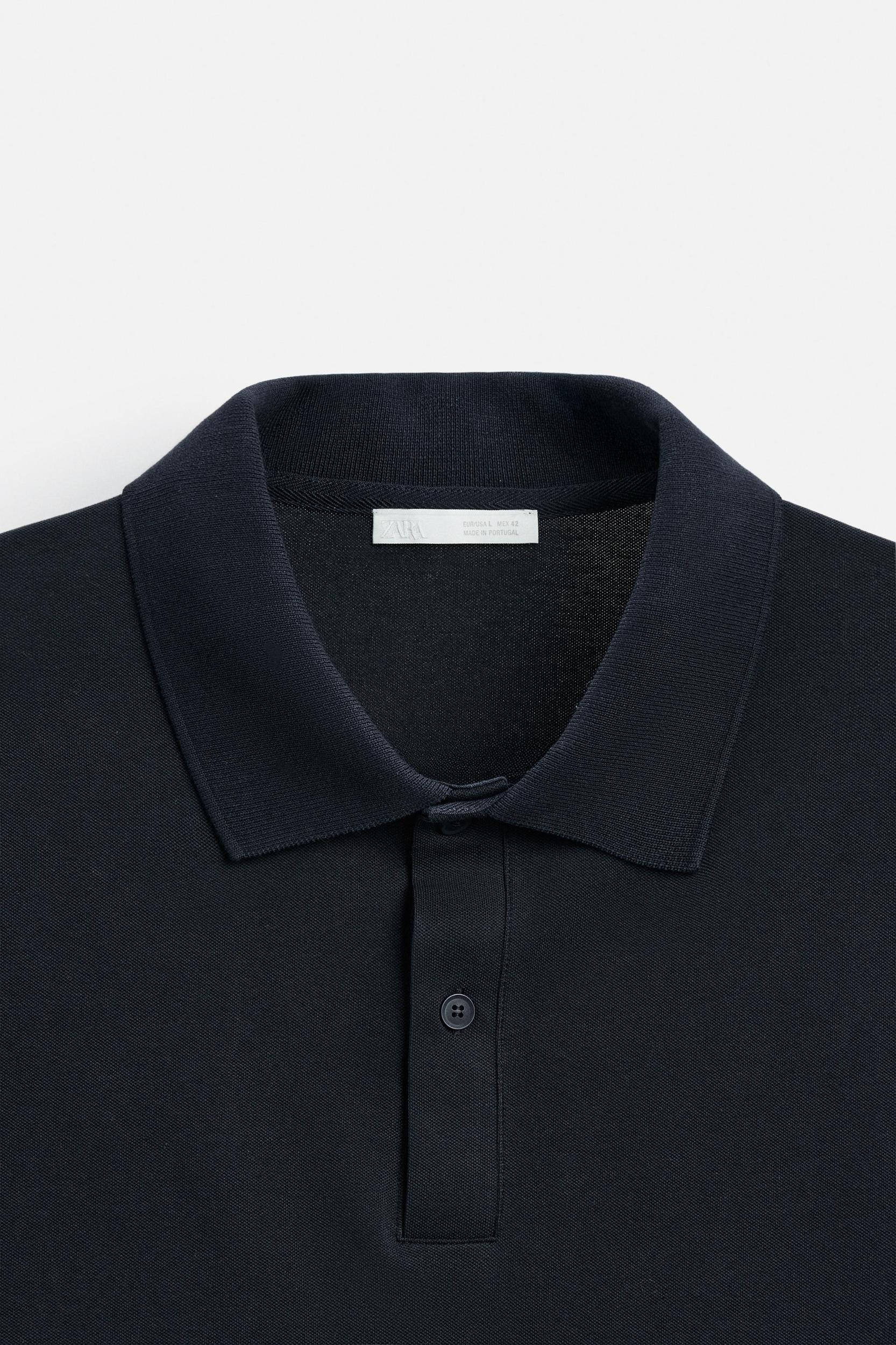BASIC TEXTURED WEAVE PIQUÉ POLO Product Image