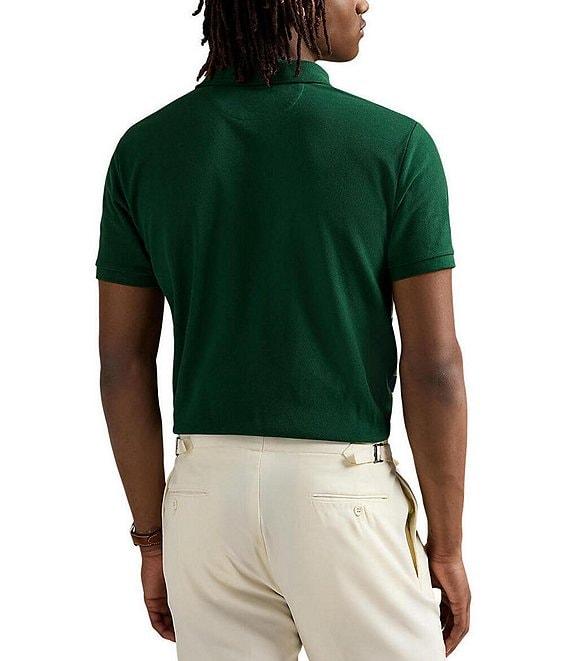 Polo Ralph Lauren Classic Fit Printed Mesh Short Sleeve Polo Shirt Product Image