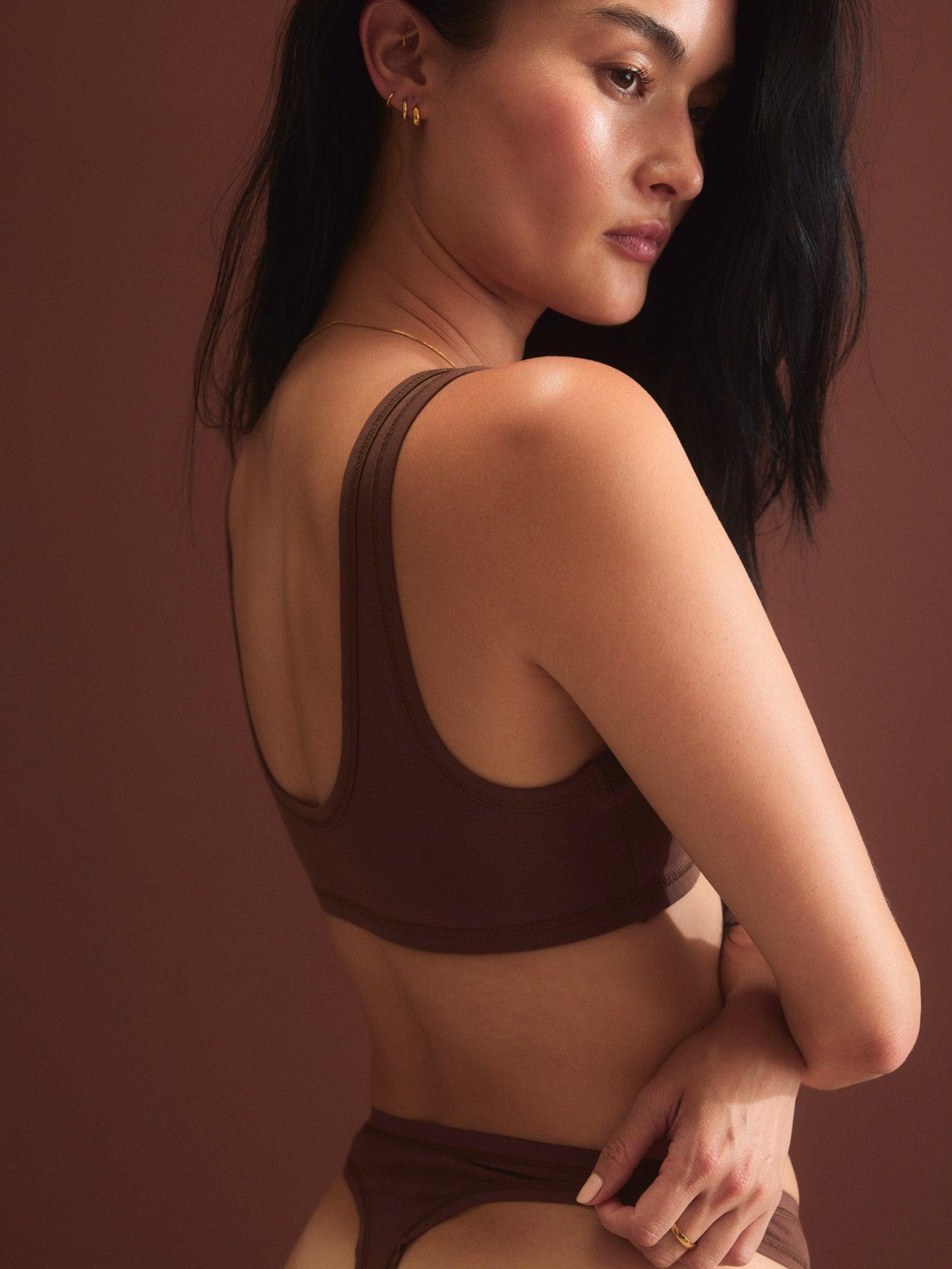 Organic Comfort Scoop Bralette Female Product Image