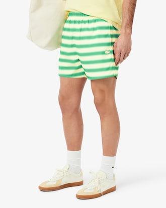 Striped Swim Trunks Product Image