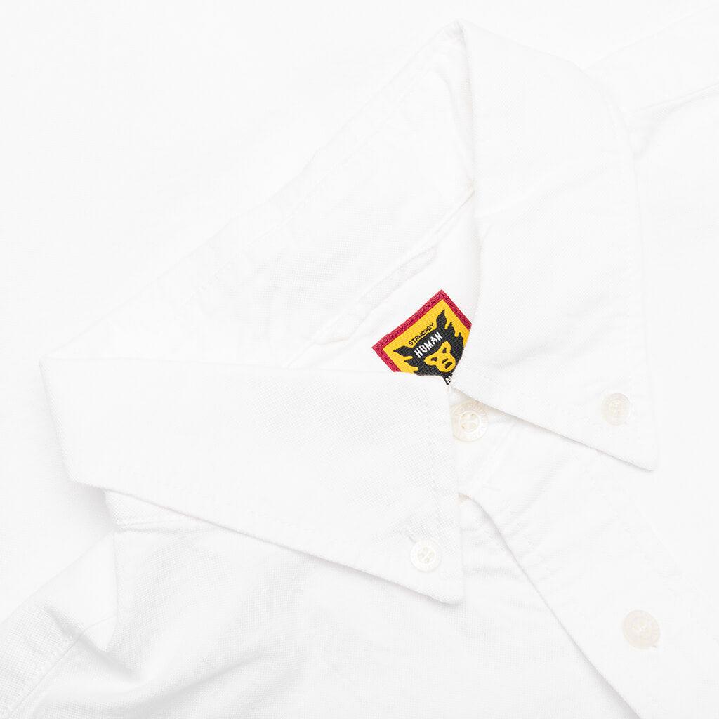 Oxford B.D L/S Shirt - White Male Product Image