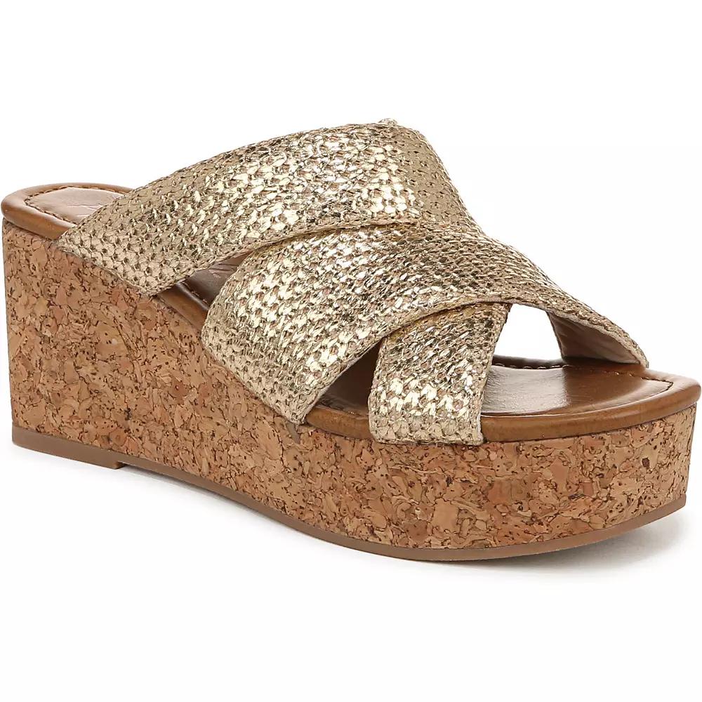 Blowfish Malibu Abi Women's Wedge Sandals, Size: 8, Gold Product Image