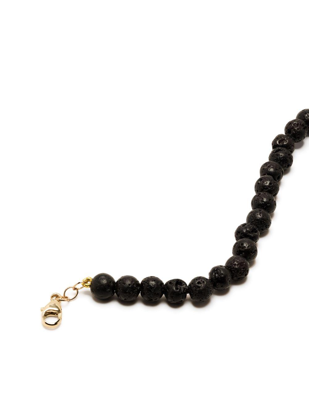 14kt yellow gold lava rock bracelet Product Image