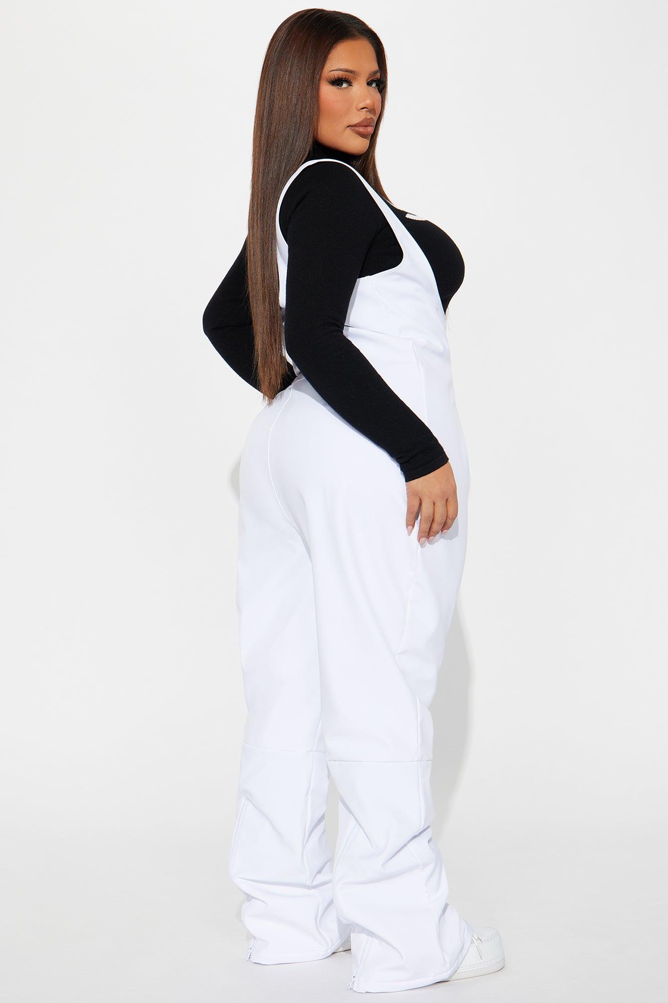 Out Cold Ski Jumpsuit - White Product Image