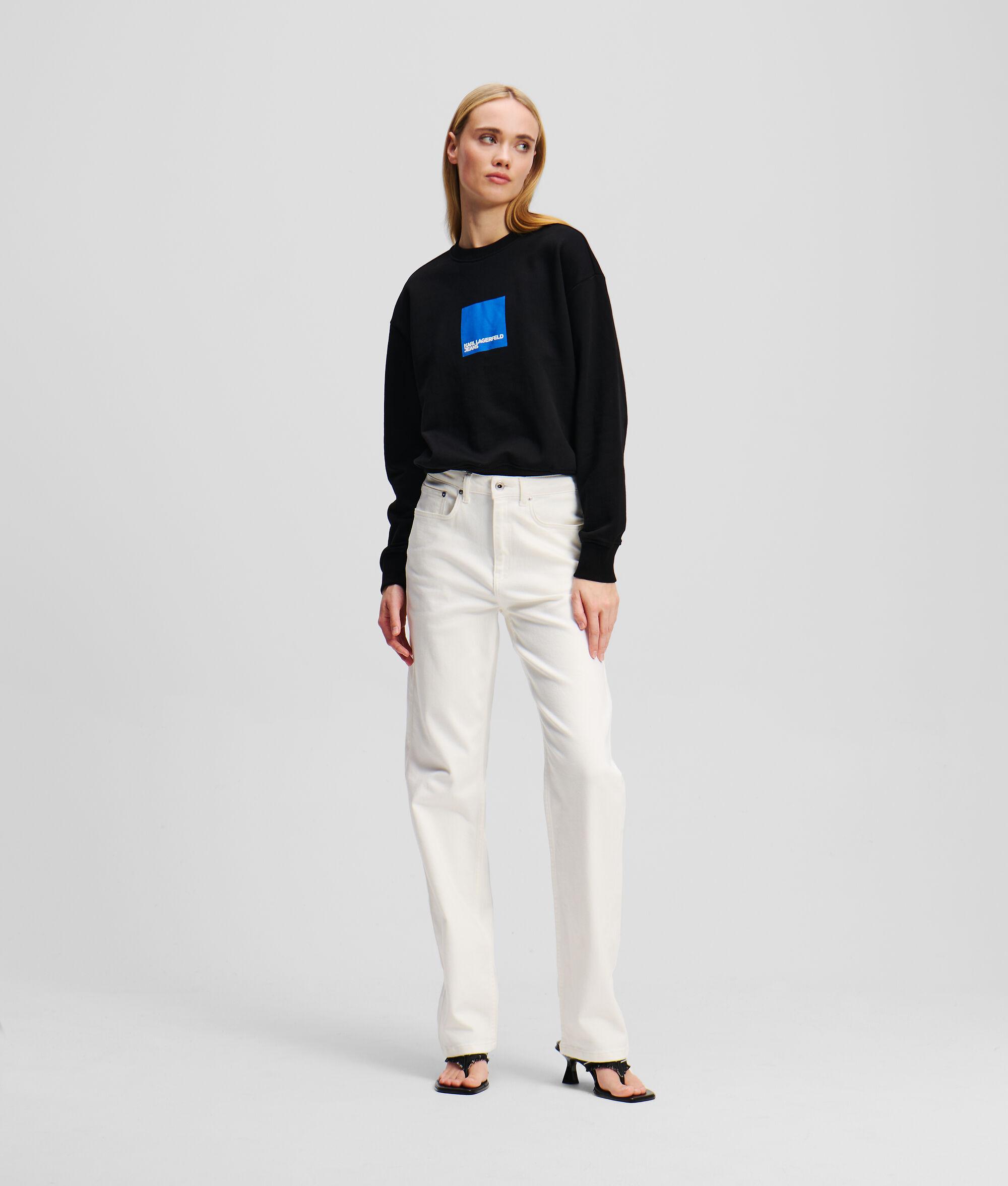 HIGH-RISE STRAIGHT JEANS Product Image