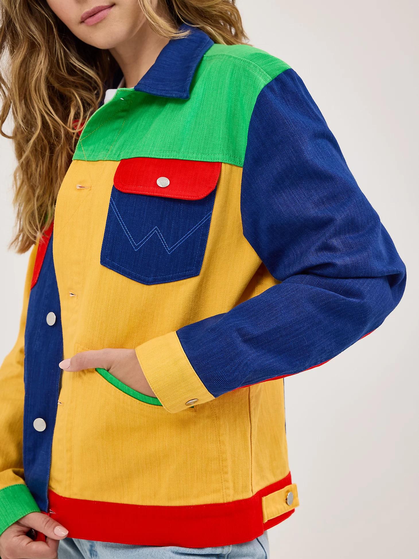 Wrangler® x Happy Socks Denim Daze Jacket | Men's JACKETS & OUTERWEAR | Wrangler® Product Image