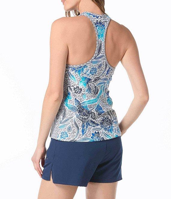 Beach House April Solid Stretch Woven Swim Shorts Product Image