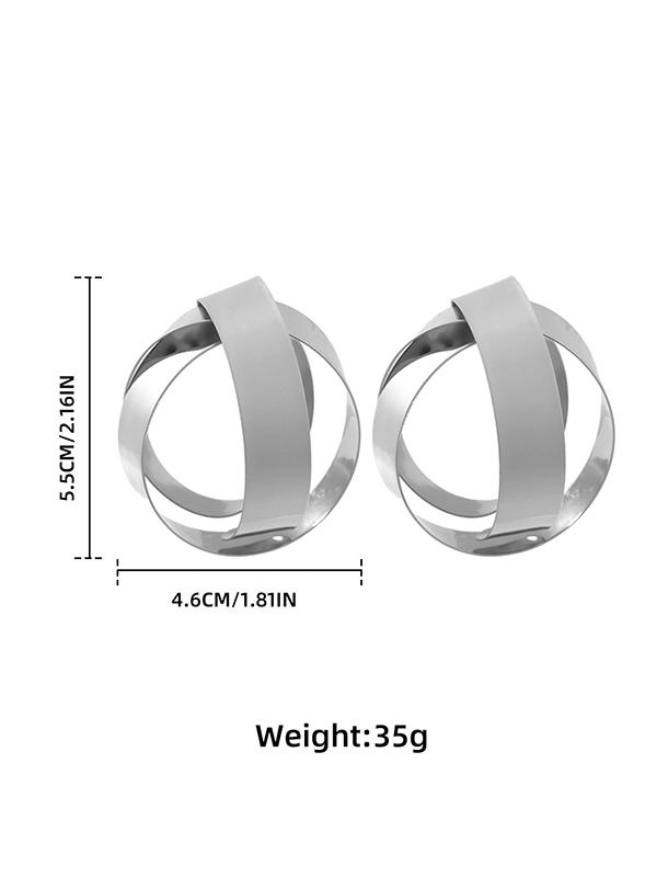 Geometric Drop Earrings Product Image