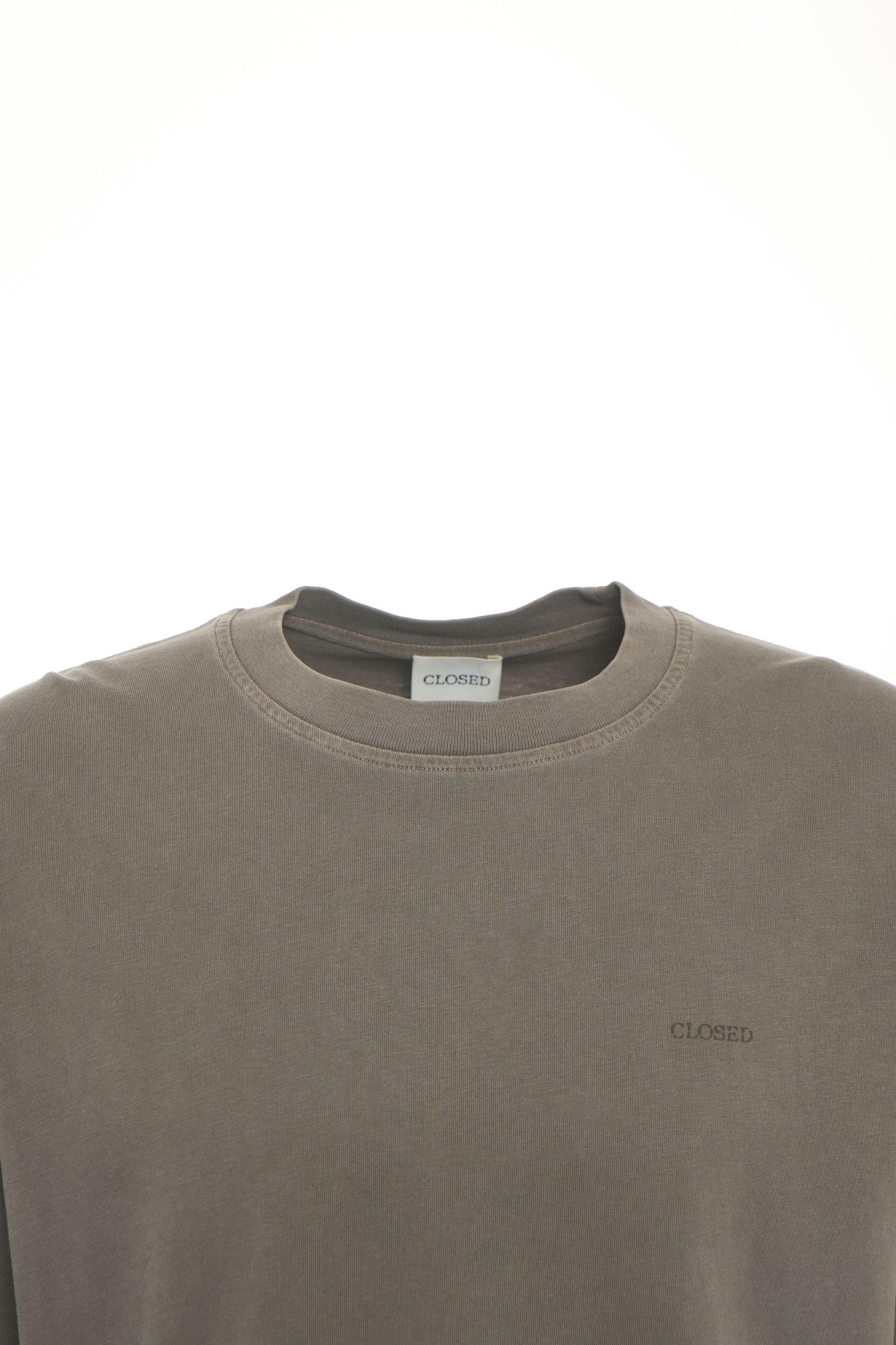 T-shirt with logo embroidery Product Image