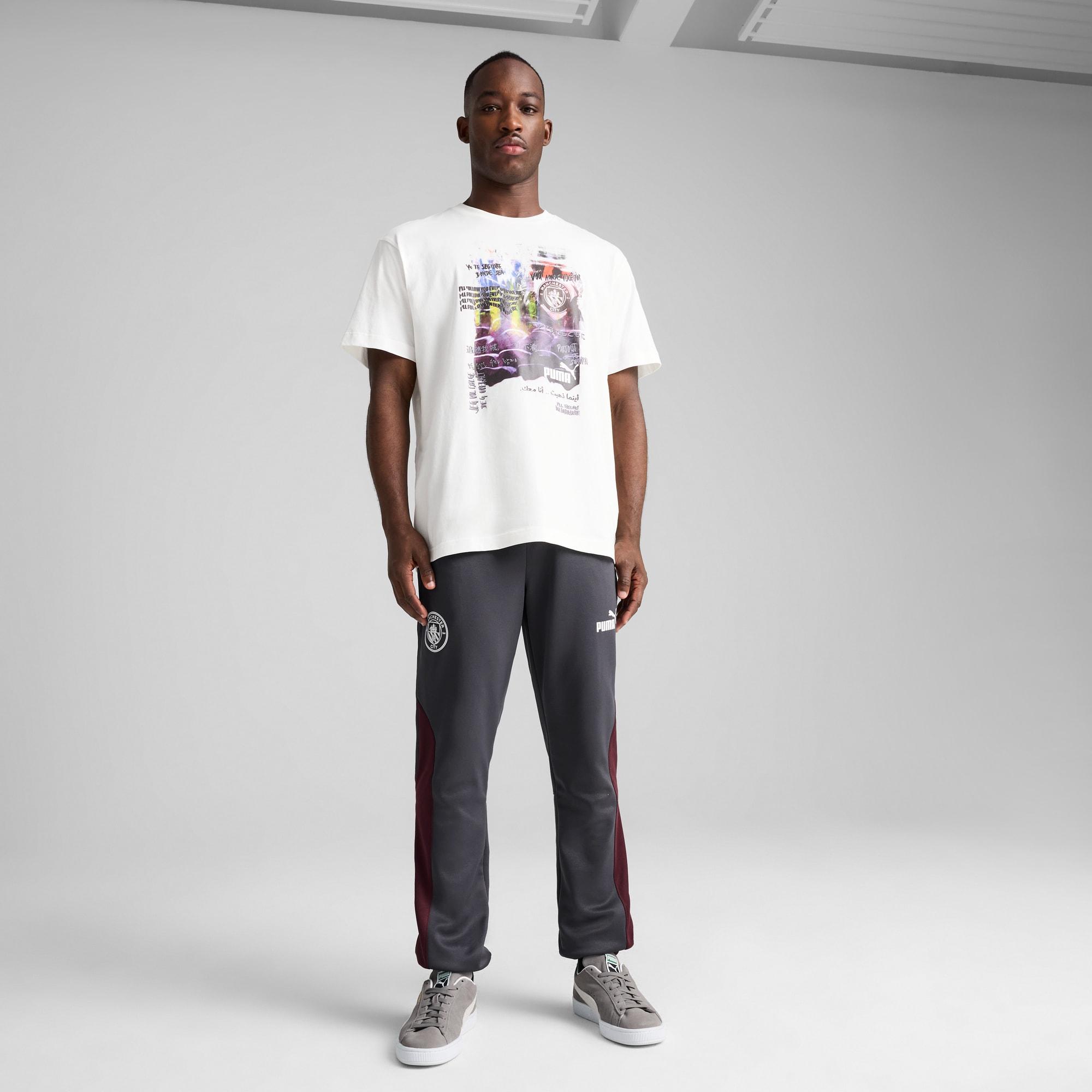 PUMA Manchester City ftblNRGY+ Men's T-Shirt Product Image
