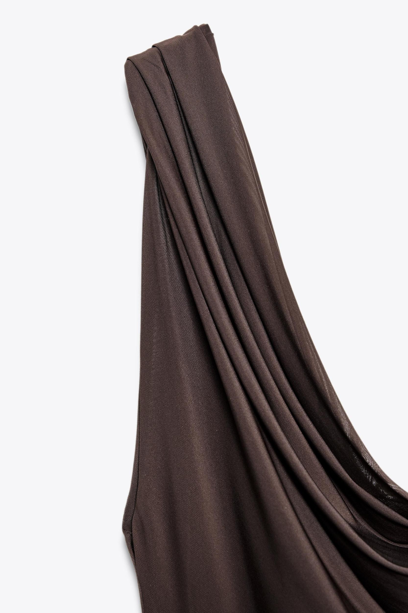 LONG ASYMMETRICAL DRESS Product Image