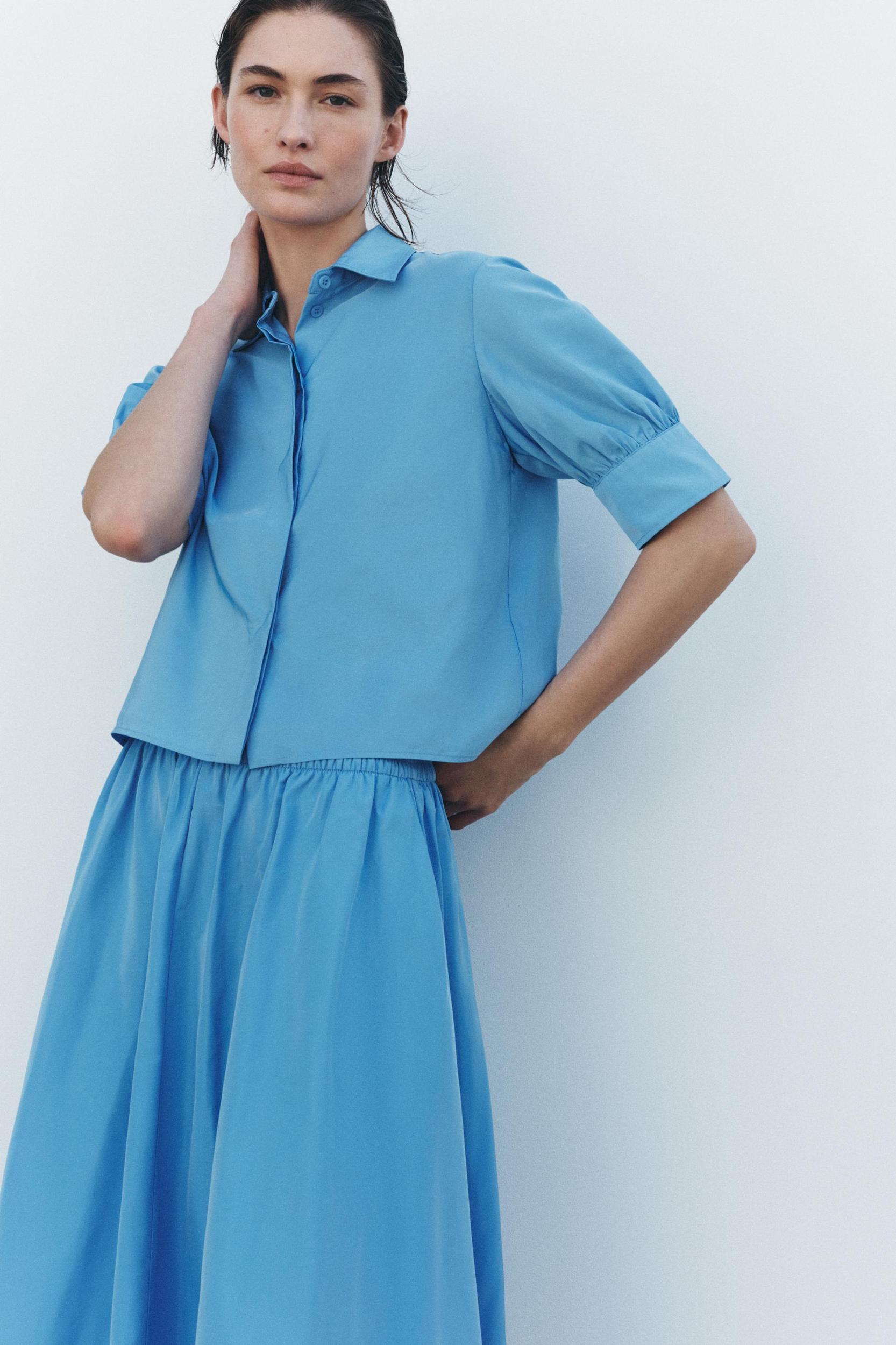 FULL MIDI SKIRT ZW COLLECTION Product Image