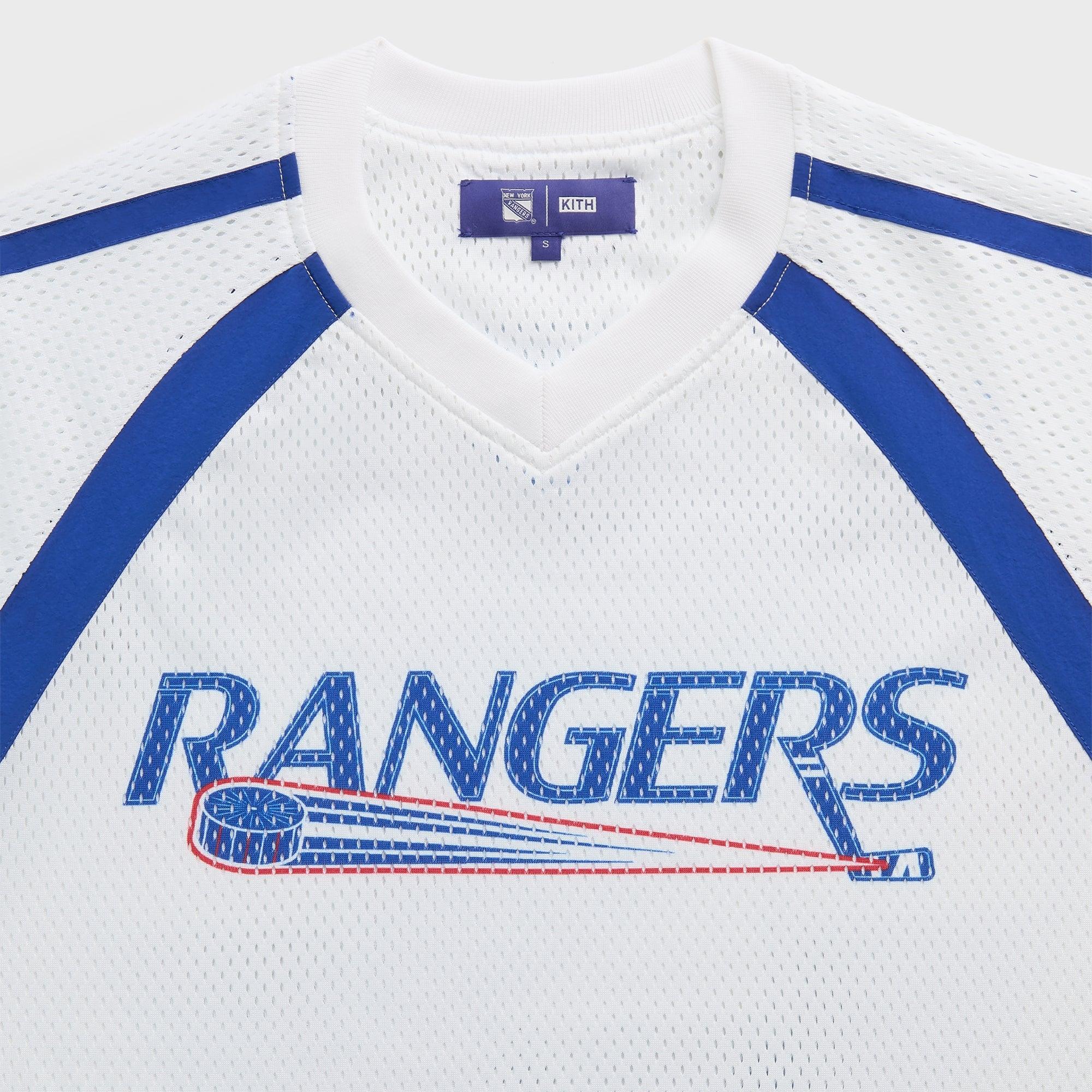 Kith for the New York Rangers Samuel Top - White Male Product Image