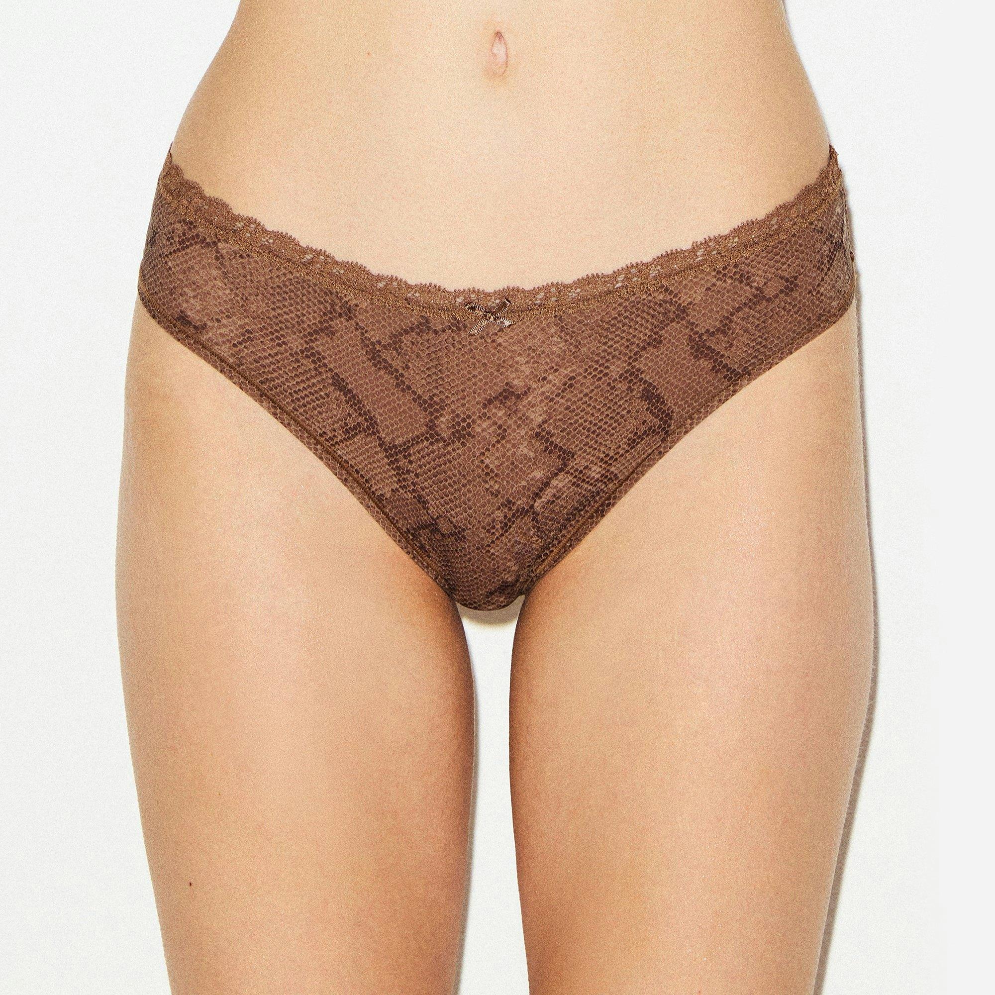 FITS EVERYBODY LACE DIPPED THONG 4-PACK | JASPER SNAKE MULTI Product Image