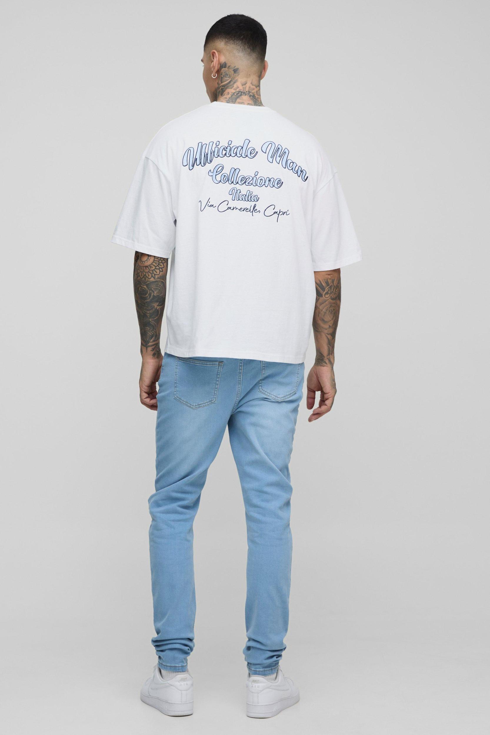 Tall Stretch Skinny Jeans | boohooMAN USA Product Image