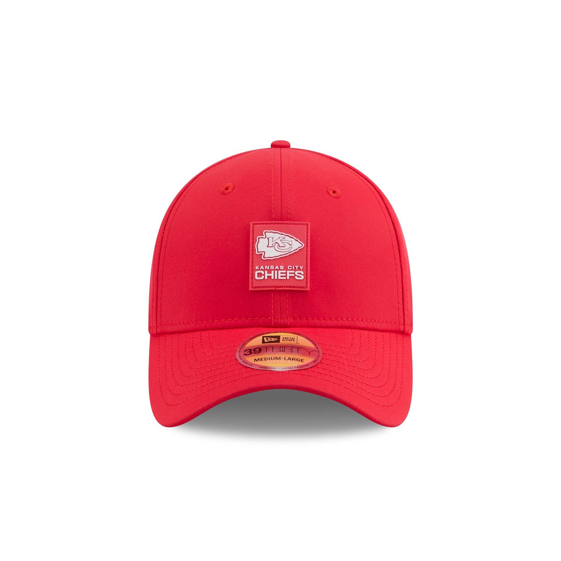 Kansas City Chiefs 2025 Sideline Hot Weather 39THIRTY Stretch Fit Hat Male Product Image