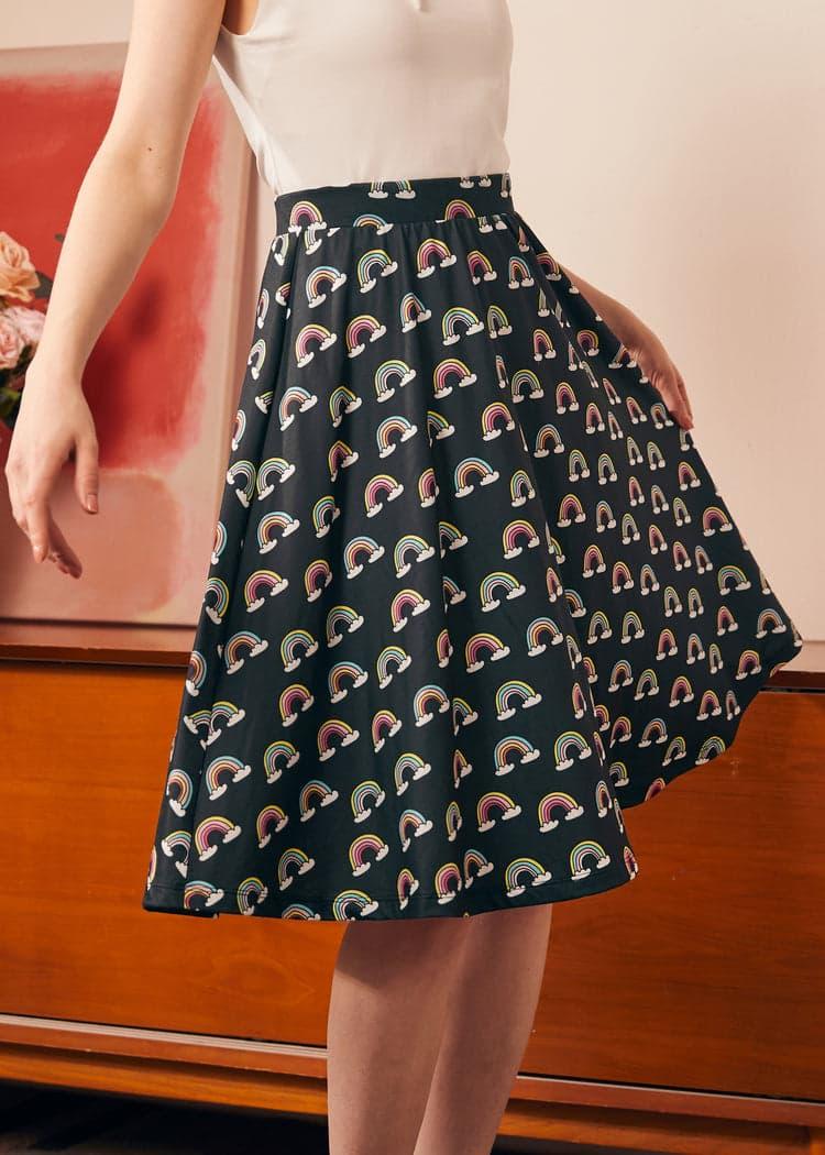 Excellence Attained Knit Midi Skirt Product Image