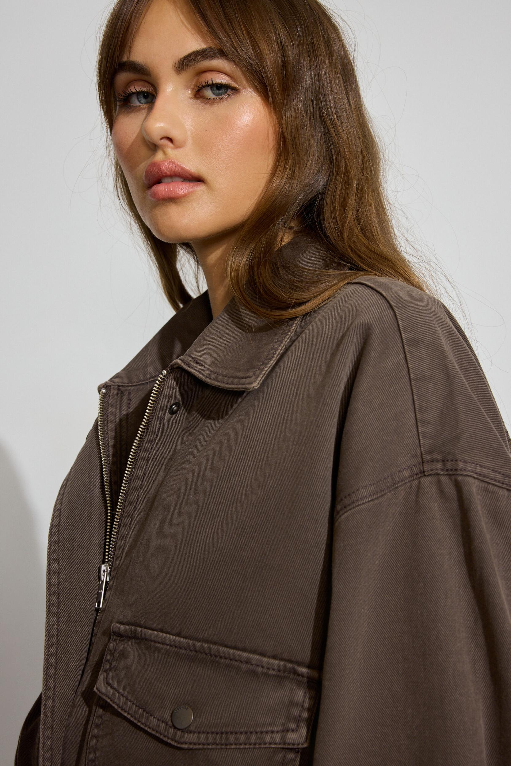 Twill Bomber Jacket Product Image